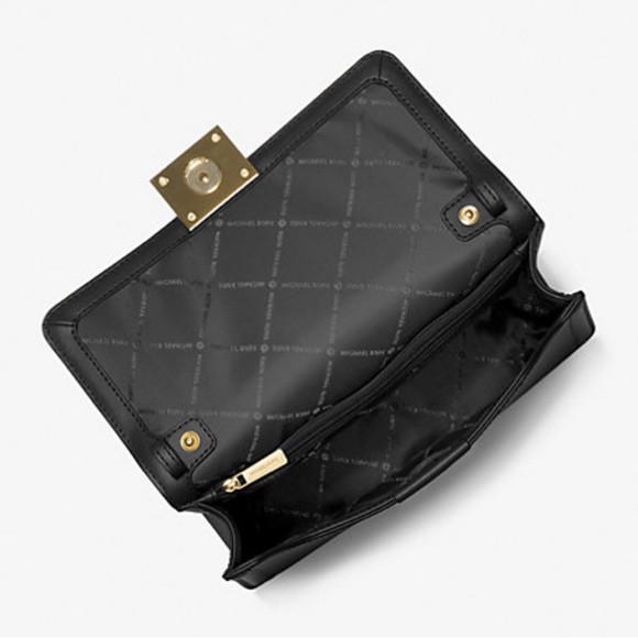 MICHAEL KORS Sonia Medium Leather Bag,Card Case,Dust Bag & Shopping Bag-NWT $759 - Picture 6 of 9